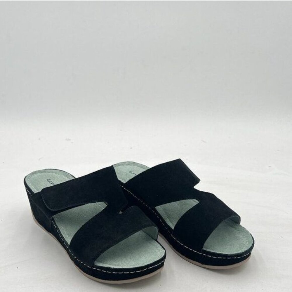 David Tate Laurel Women's Classic Wedge Sandal Summer Slip on Slipper Platform